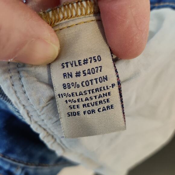 CAbi Jeans 750 Ruby Skinny Blue Ankle Jeans Size 2 - Picture 8 of 12